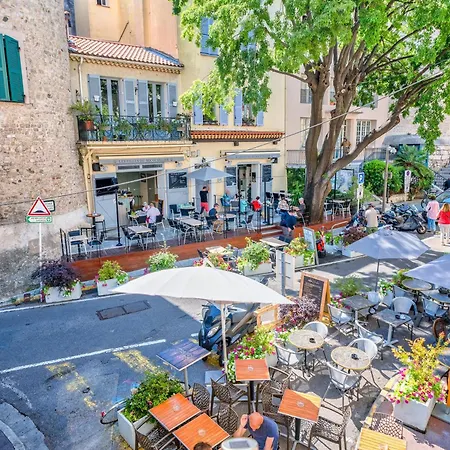 Cap Et Soleil With Terrace And Pool - Happy Rentals * 昂蒂布
