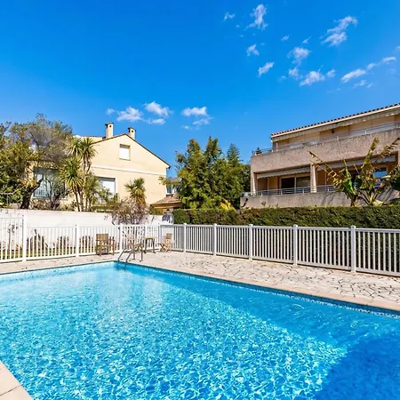 Cap Et Soleil With Terrace And Pool - Happy Rentals 公寓 昂蒂布